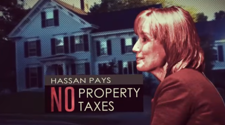 Maggie Hassan RGA Ad - Pays no Property Taxes