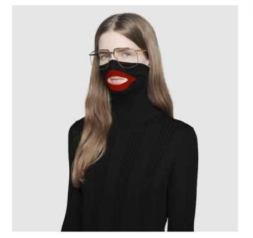 Gucci Blackface Sweater cropped