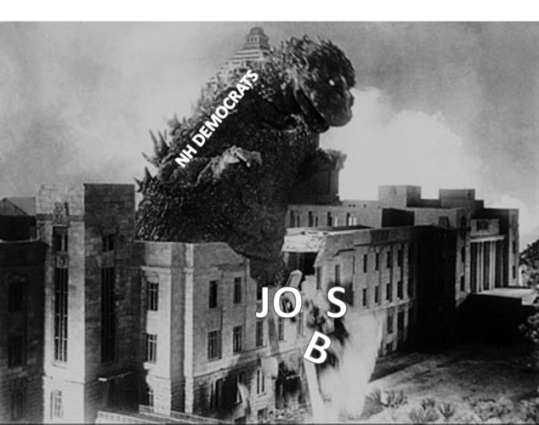 NH Dems Destroy Jobs Godzilla