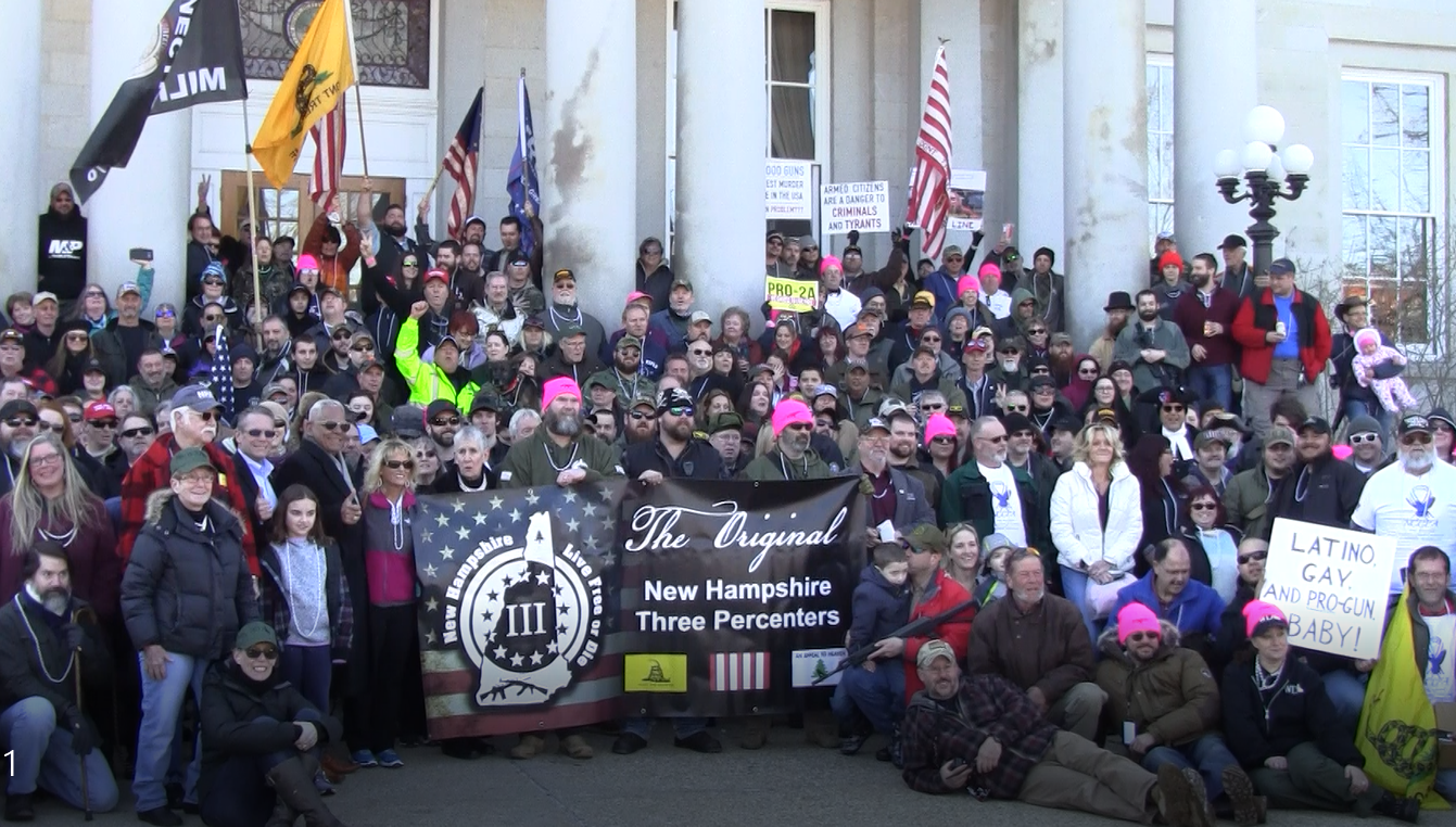 WDLNH Hold The Line Gun Rally Family Picture