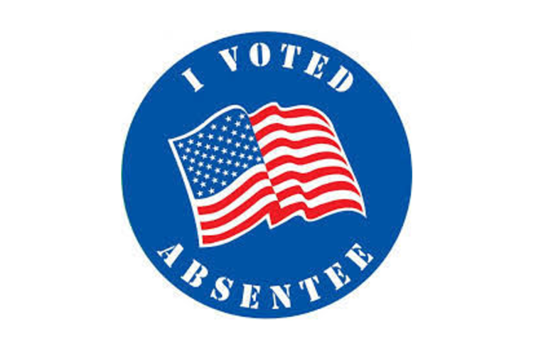 I voted Absentee