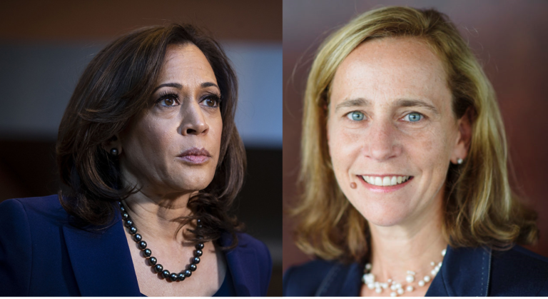 Kamala Harris and Joyce Craig