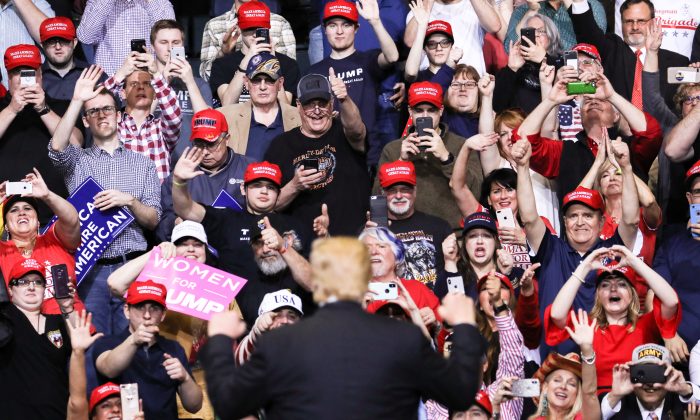 Trump-MAGA-rally-in-Grand-Rapids -Image Epoch Times