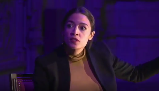 AOC screen grab earth has 12 years