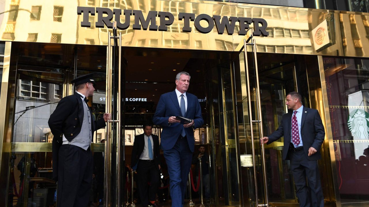 Trump Tower - Bill de Blasio