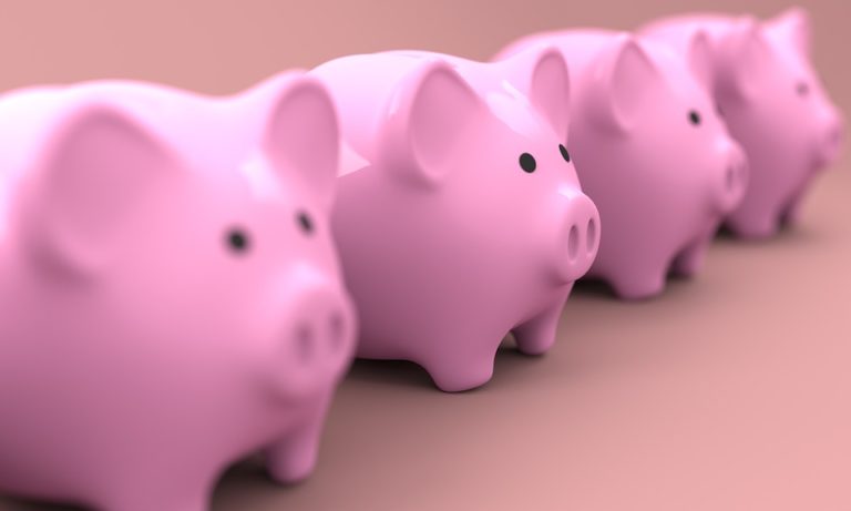 piggy bank money raise savings