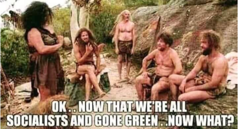 Eco-Socialist cavemen