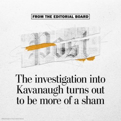 New York Times Corrects Another Brett Kavanaugh Story