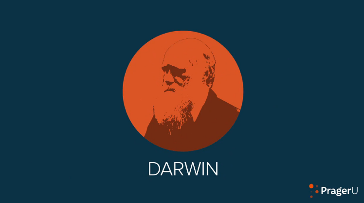 Charles Darwin - Prager U Screen Grab