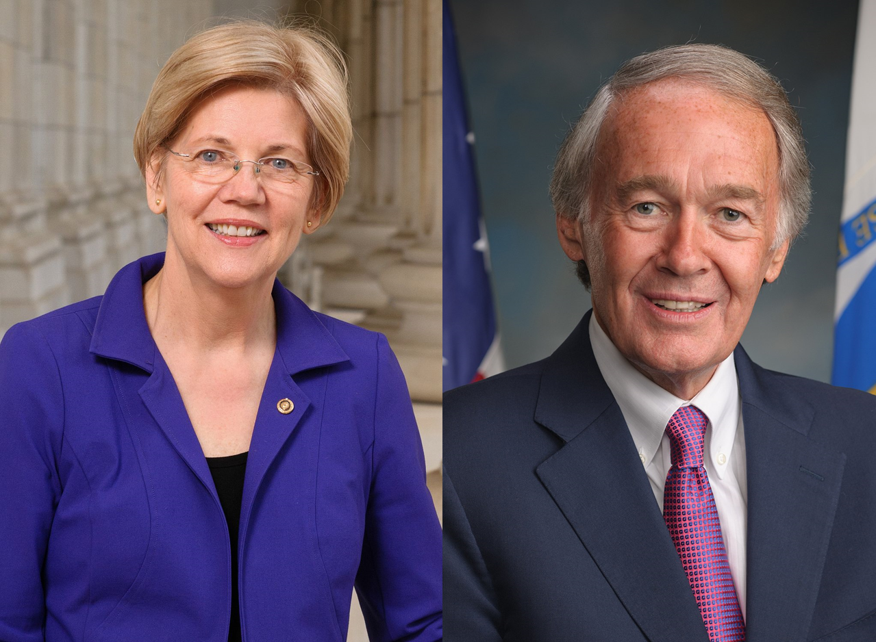 MA Sen Warren and Markey