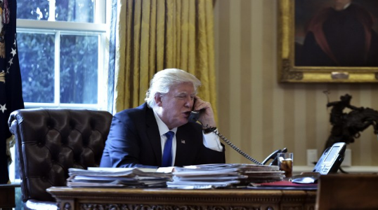 Trump on the Phone