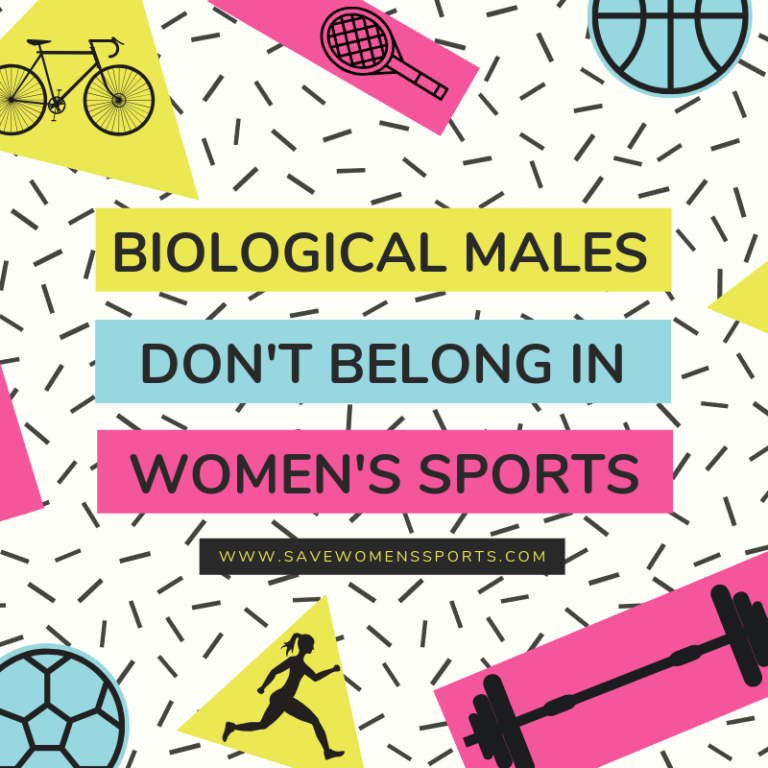 Males don't belong in girls sports