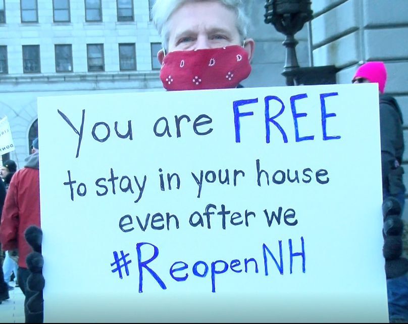 ReOpenNH - Free to stay in your house