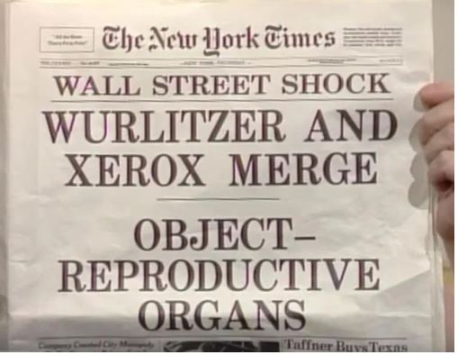 Wurlitzer and Xerox - Reproductive Organs