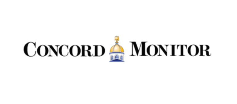 Concord Monitor Header in text box