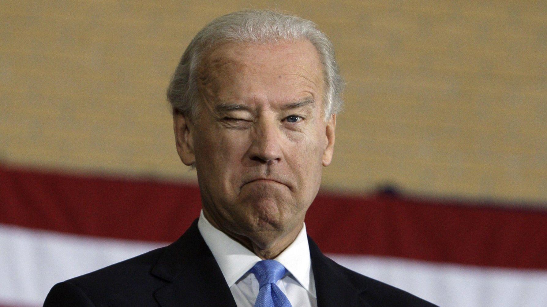 Joe Biden wink