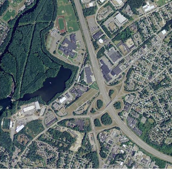 Nashua NH arial view