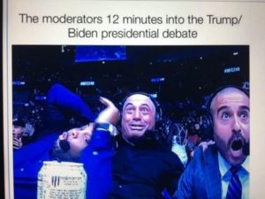 moderators at Trump-Biden debate