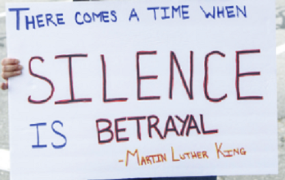 Silence is betrayal MKL FI