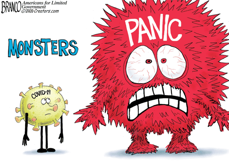 COVID Fear Monsters and panic