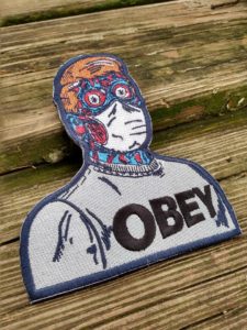 Obey masks patch