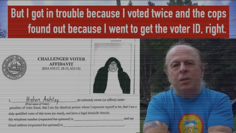 Lebanon double voter Helen Ashley - Project Veritas Image