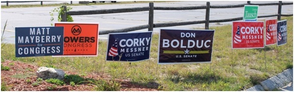 Political signs