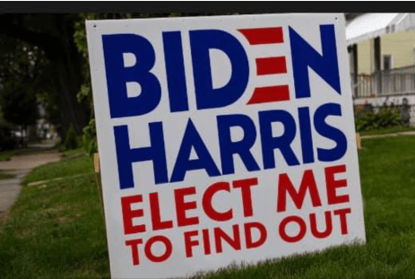 Biden Harris elect me to find out