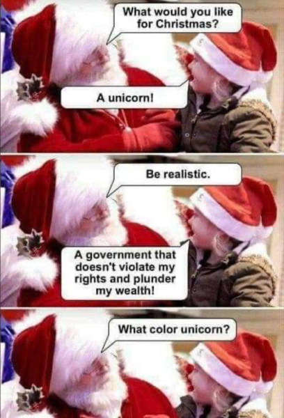 Realistic Santa expectations requests
