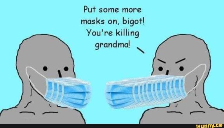 Masks bigot