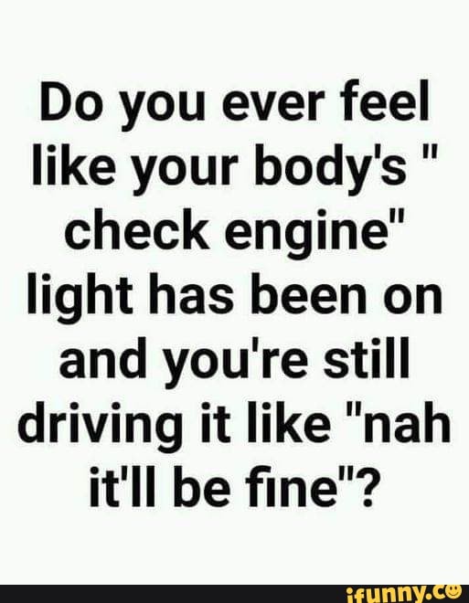 Check engine light