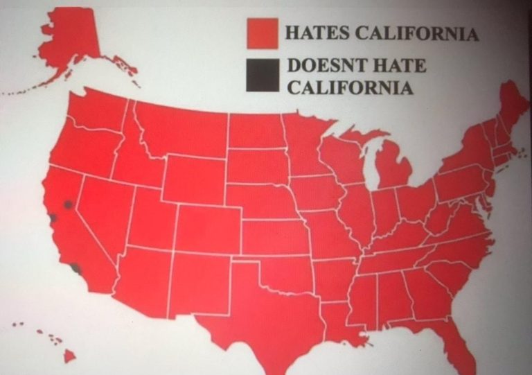 People who hate California