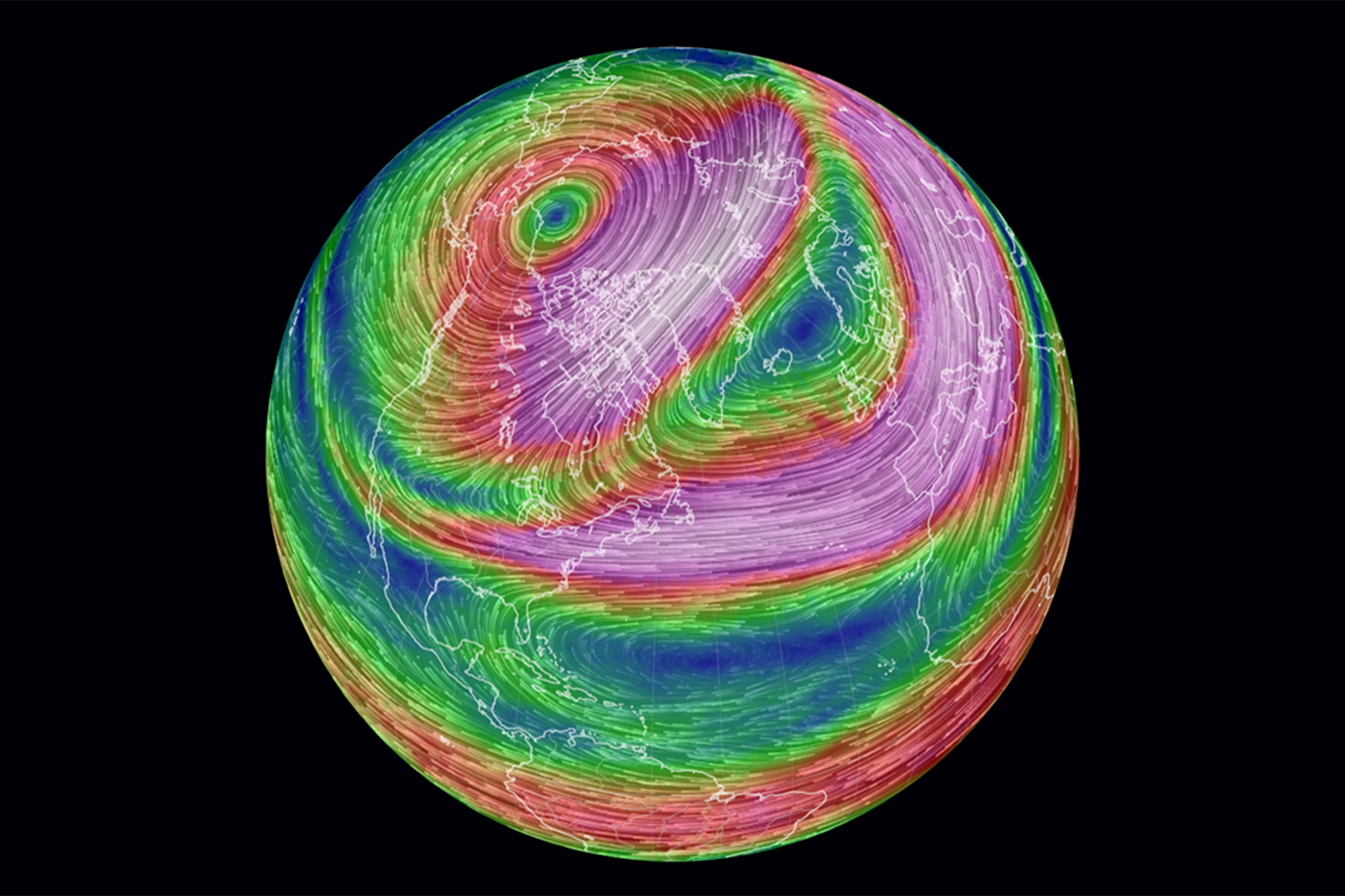 NY Post polar vortex earht animation