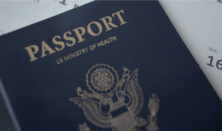 US Ministry of health passport