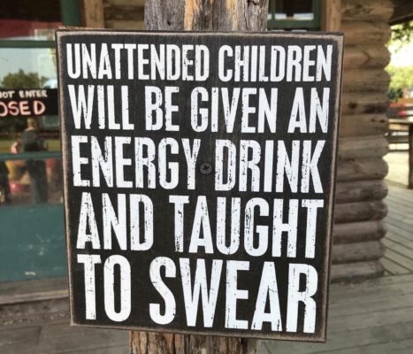 unattended children