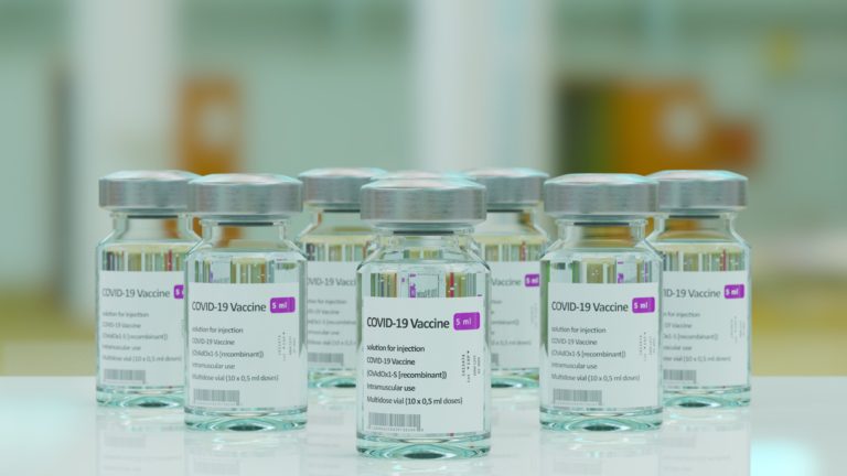 covid19 experimental vaccine vials