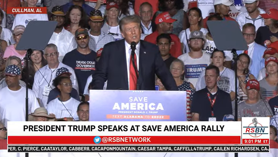 Donald Trump, Live in Alabama - Save America Rally