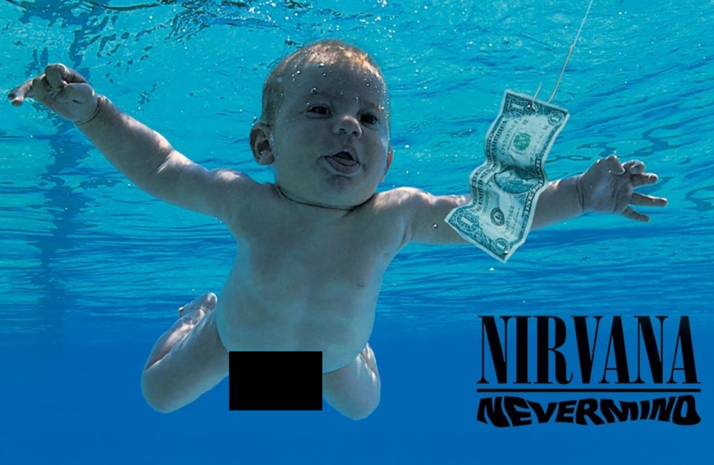 Spencer Elden - Nirvana Nevermind Album Art