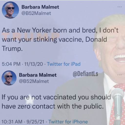 Barbara Malmet - Politicization of Vaccine