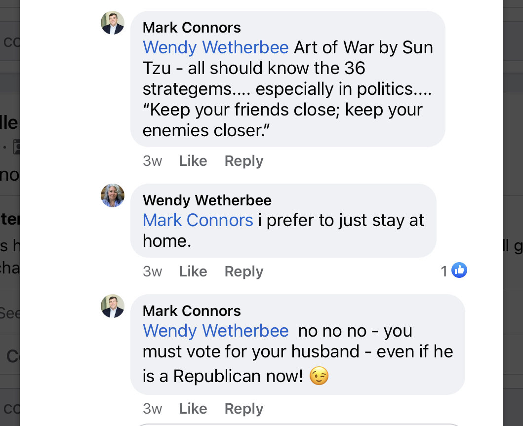 Wendy Wetherbee Mark Connors....