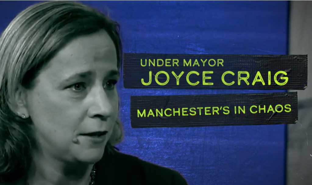 Joyce Craig Manchester Chaos - YouTube Screen Grab