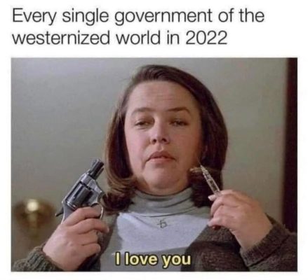 I love you - government in 2022 covid
