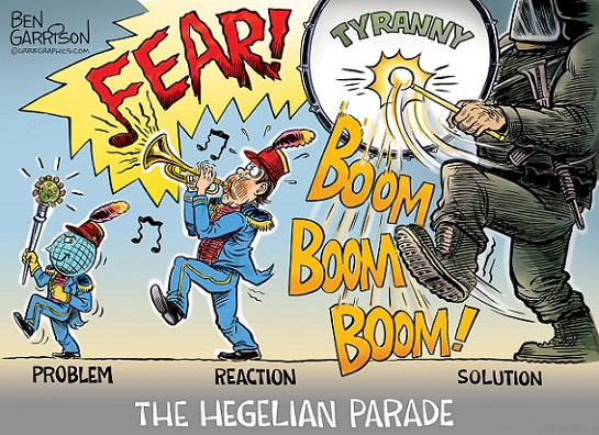 Hegelian Parade by Ben Garrison Reddit
