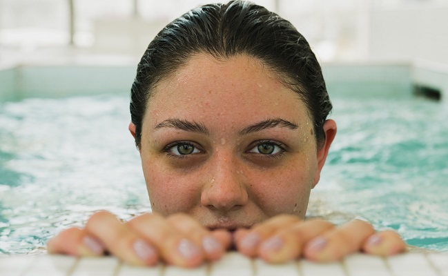 woman pool womens swimming original Photo by Michael Oxendine on Unsplash