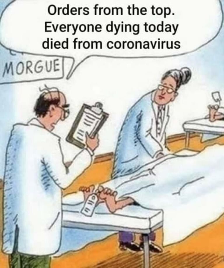 Everyone today died from Coronavirus