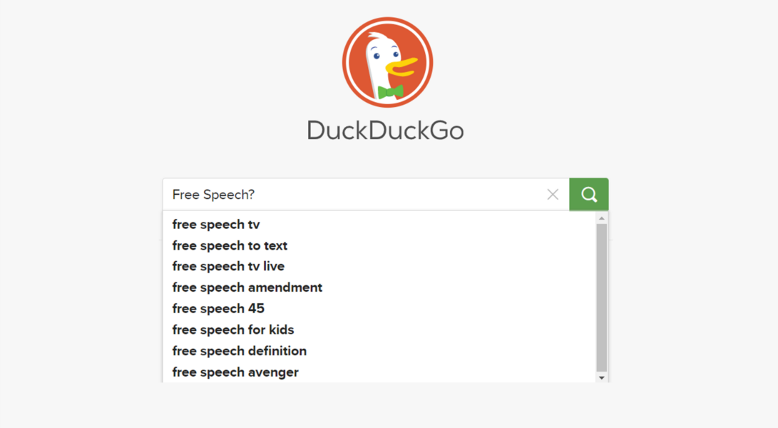 Duckduck Go! Is Down-Ranking Sites They “Associate” with Disinformation - Granite Grok