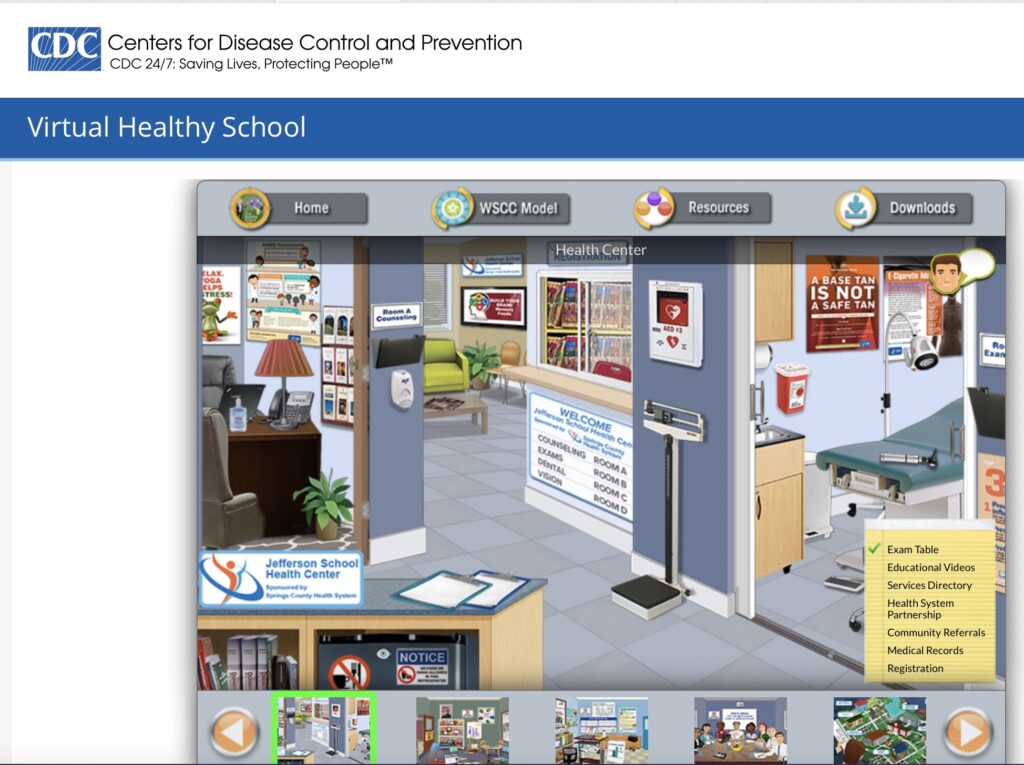 CDC Virtual healthy school 1