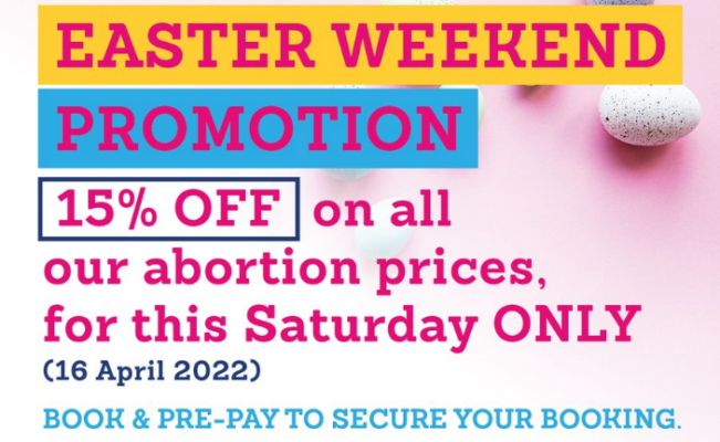 easter weekend abortion special
