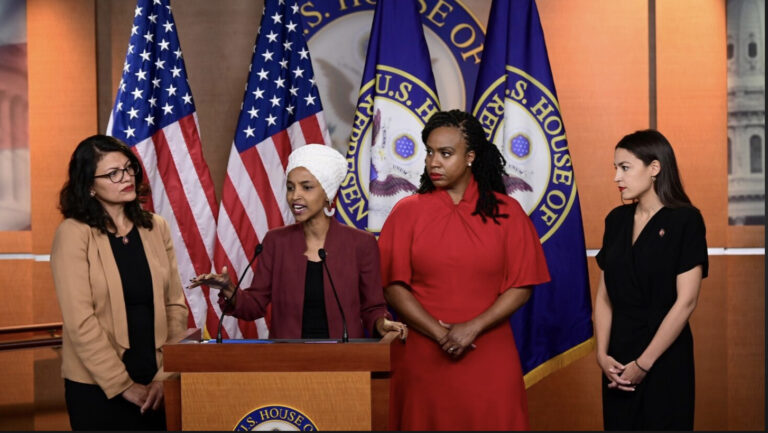 The Squad AOC Omar Talib and Pressley