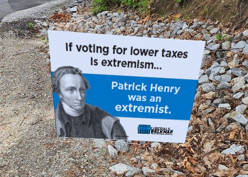 Extremists vote for lower taxes